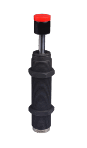 Hydraulic hardness fixed type shock absorber for industrial machinery impact protection